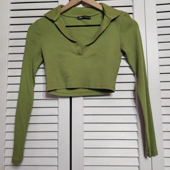 Zara Tops - Zara - Ribbed‎ Knit Top